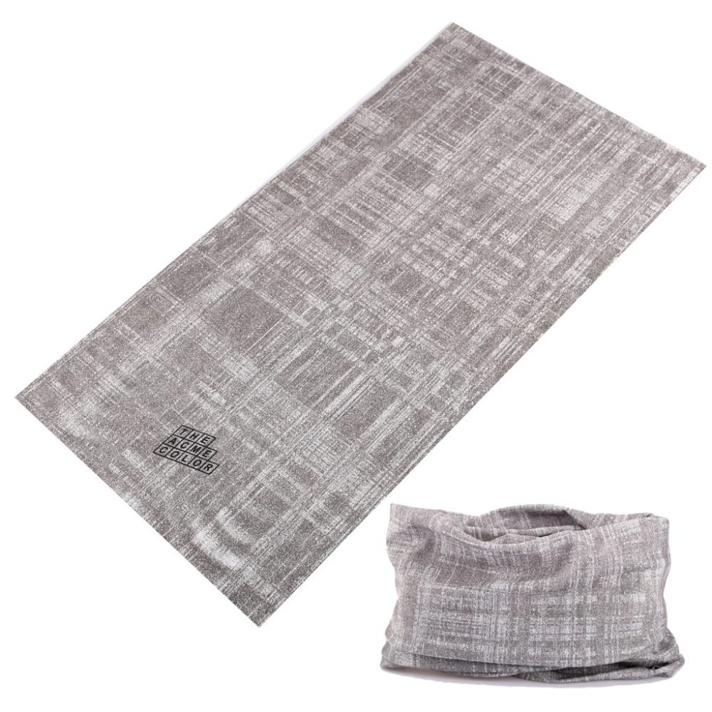 Multi-function Headwear/ Face Mask - Gray Hatch